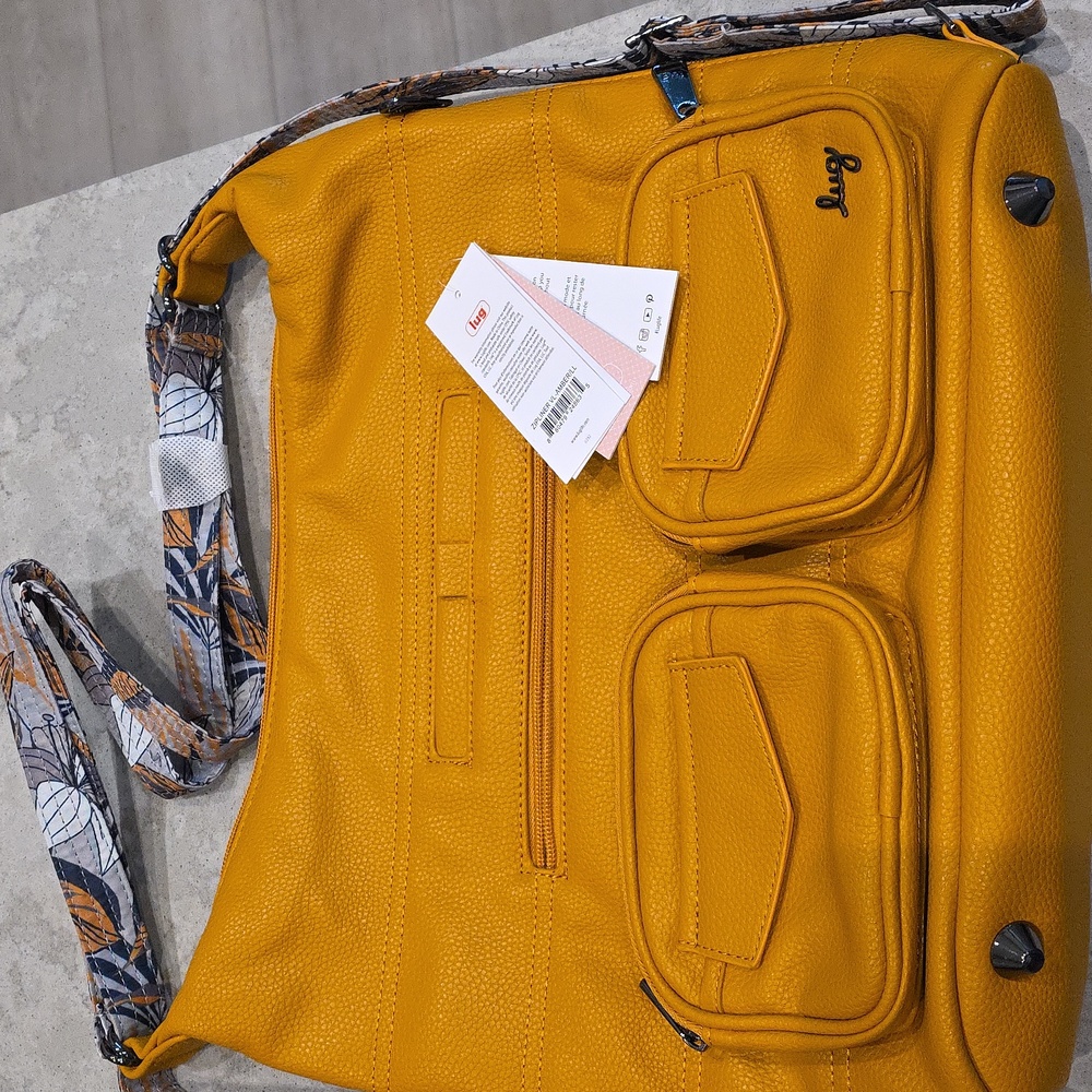 LUG zipliner Vegan Leather Amber
